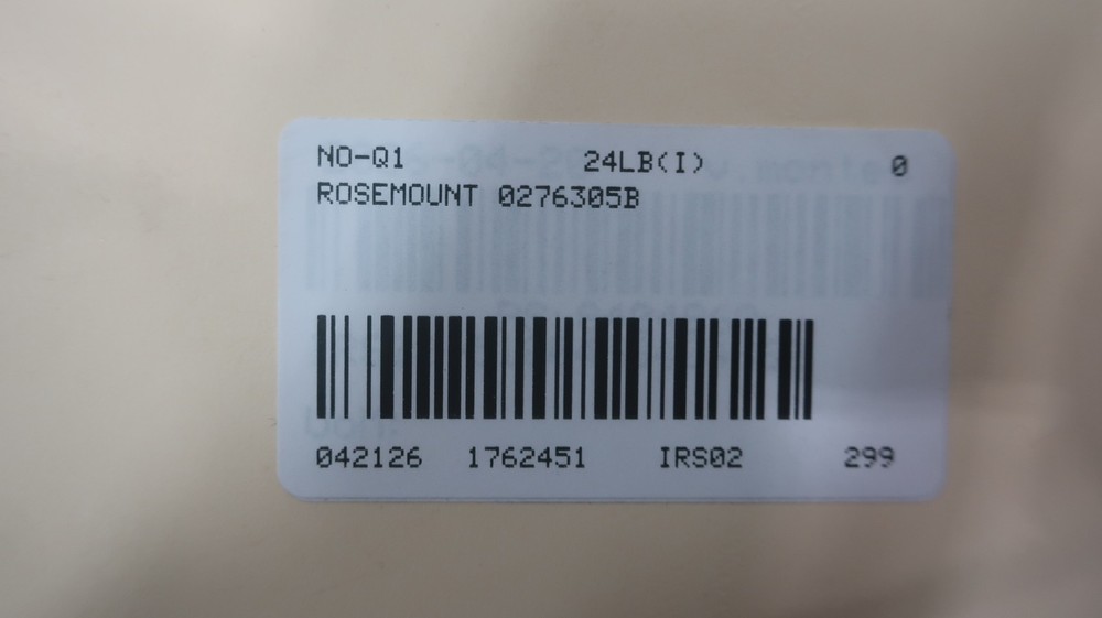 Rosemount 8800 Stainless Flanged Vortex Flow Meter 1-1/2in