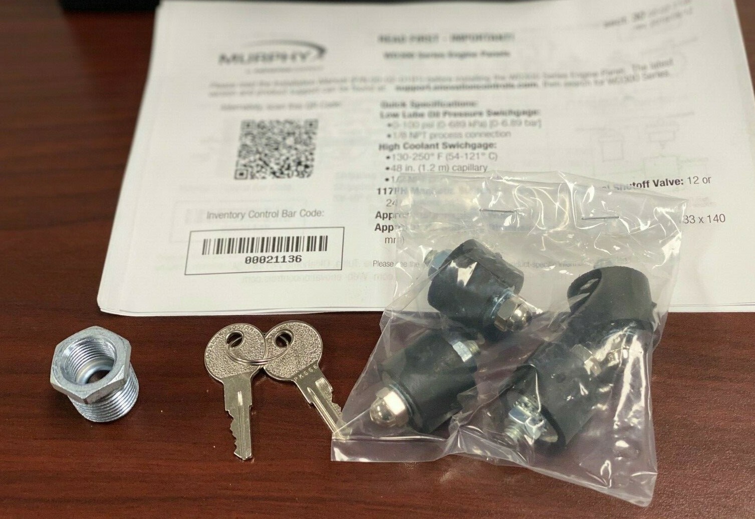 Murphy W0168-SS PART# 30700010 24V ANALOG ENGINE CONTROL PANEL SAME DAY SHIPPING