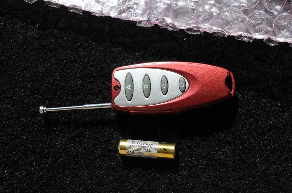 4 Button UHF Remote Control Fob
