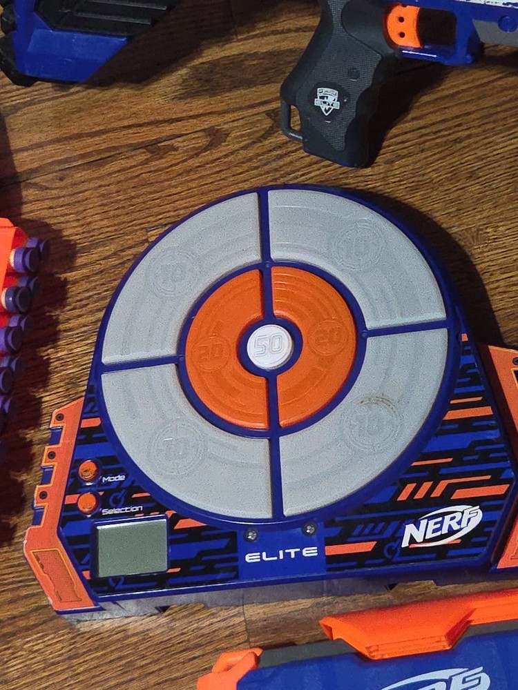 Six Nerf Elite Blasters, Hyperfire Stratobow Rampage And More