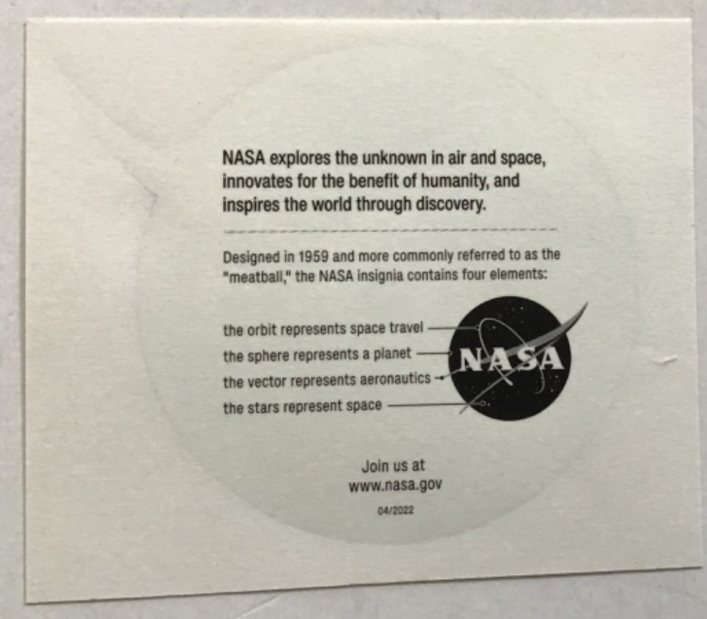 NASA Space Program Logo Decal Sticker