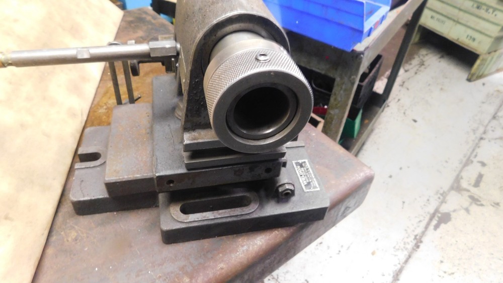 Weldon End Mill Tool Sharpening Grinding Fixture w/ Tilting Sub Base