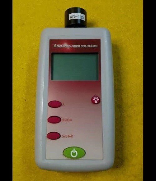 ADVANCED FIBER SOLUTIONS OM120 OM100 SERIES POWER METER