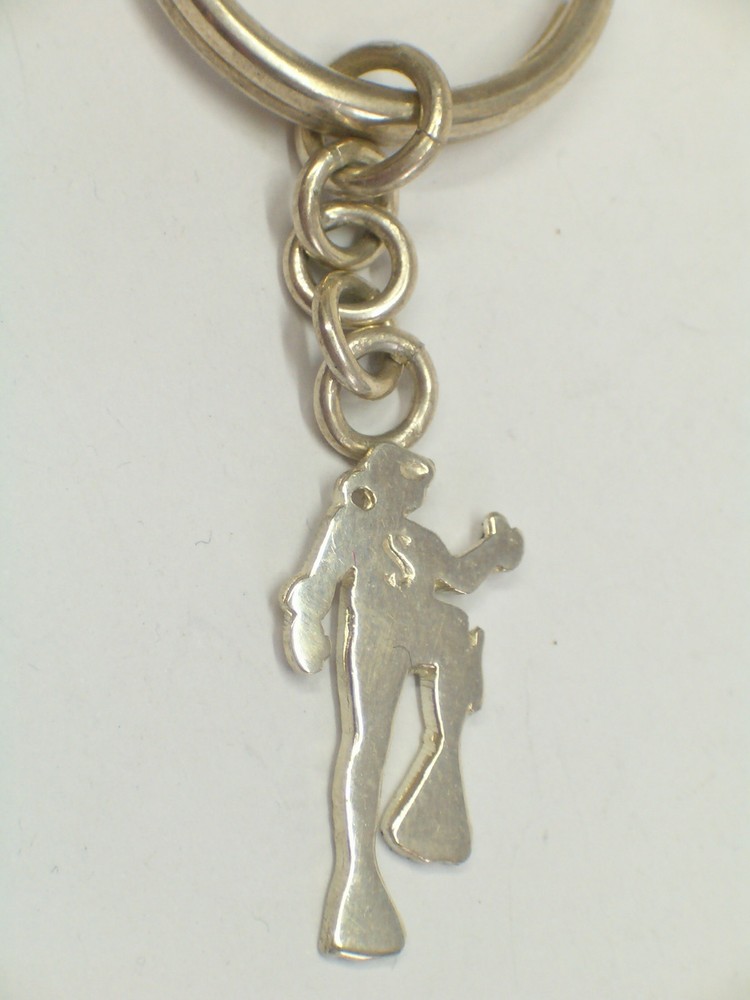925 Silver KEYCHAIN with SUB - Brisè - Diver -
