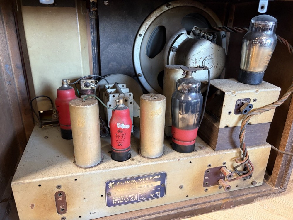 Pye 15A CLEAN Example - Vintage Radio
