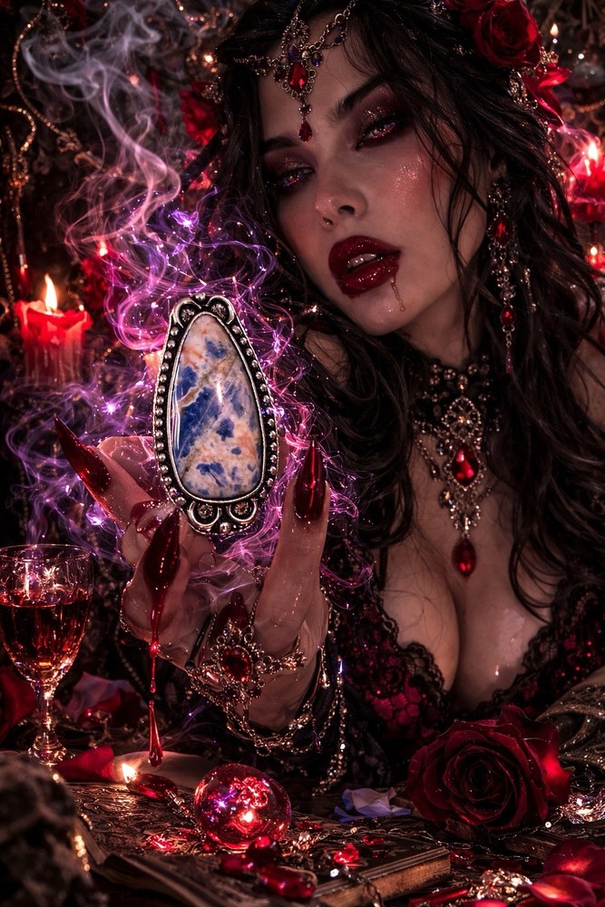 Highborn Vampire Entity Haunted – Dark Seduction Energy • Prosperity Ring🧲