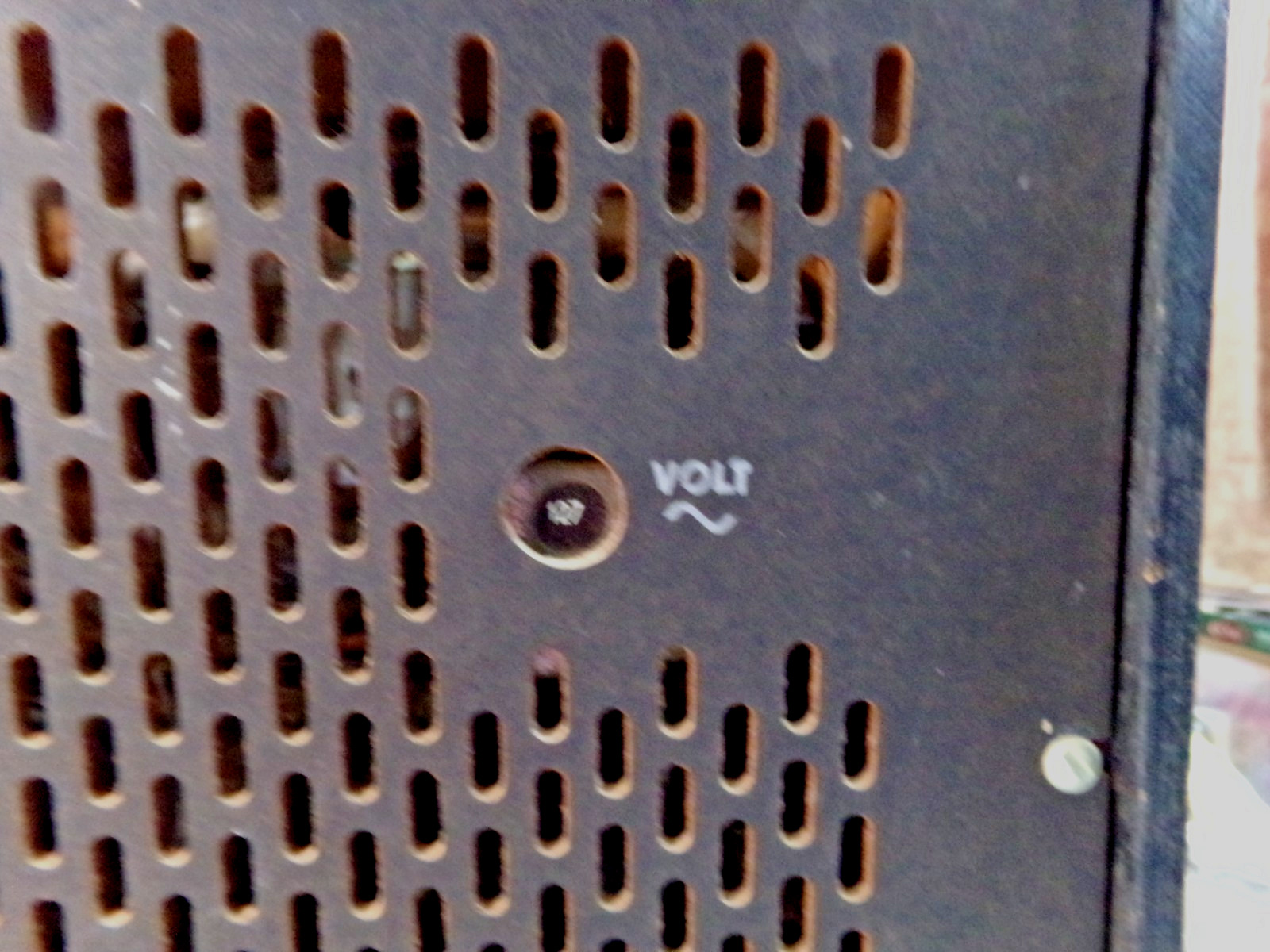 WORKS Norelco Radio Bi-Ampli Made in Holland B5X98A HUGE 21.25" x 13.25" x 8.5"