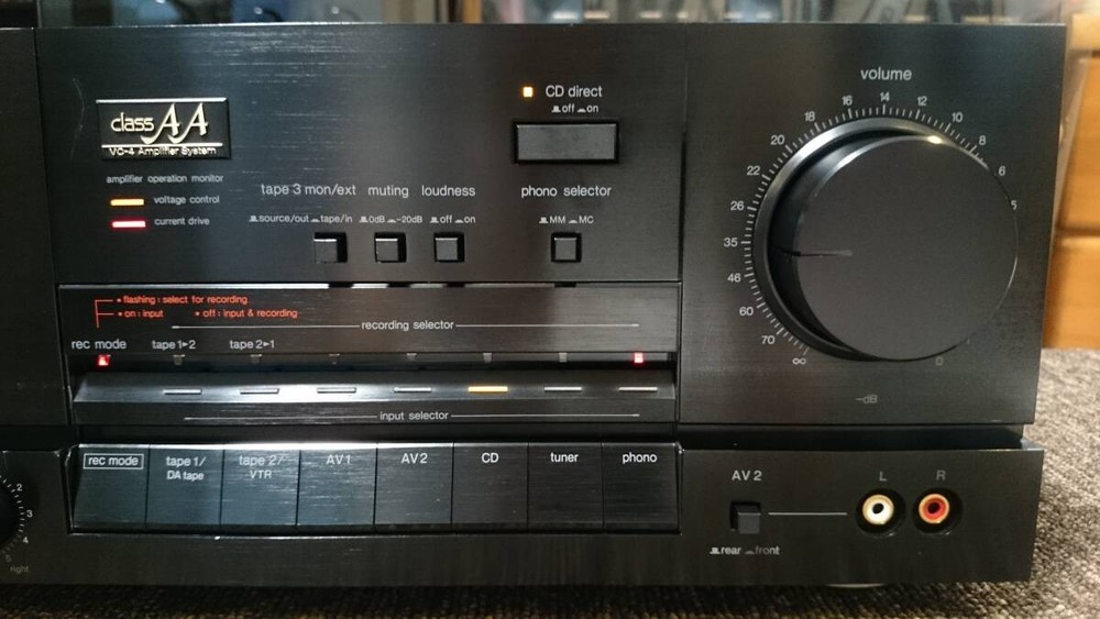 Technics SU-V80 Stereo Integrated Amplifier Class AA Transformer Tested JP JN02