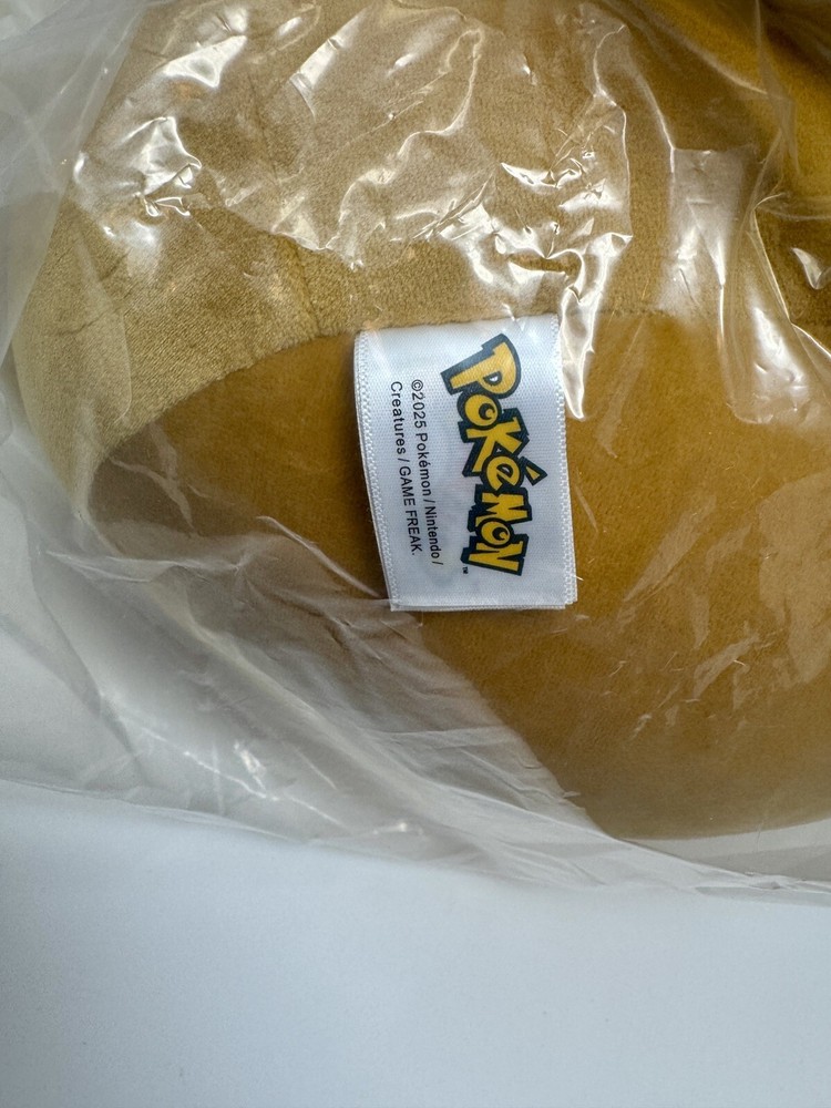 Squishmallow 12” Eevee Plush - Pokemon Center Exclusive with Patch