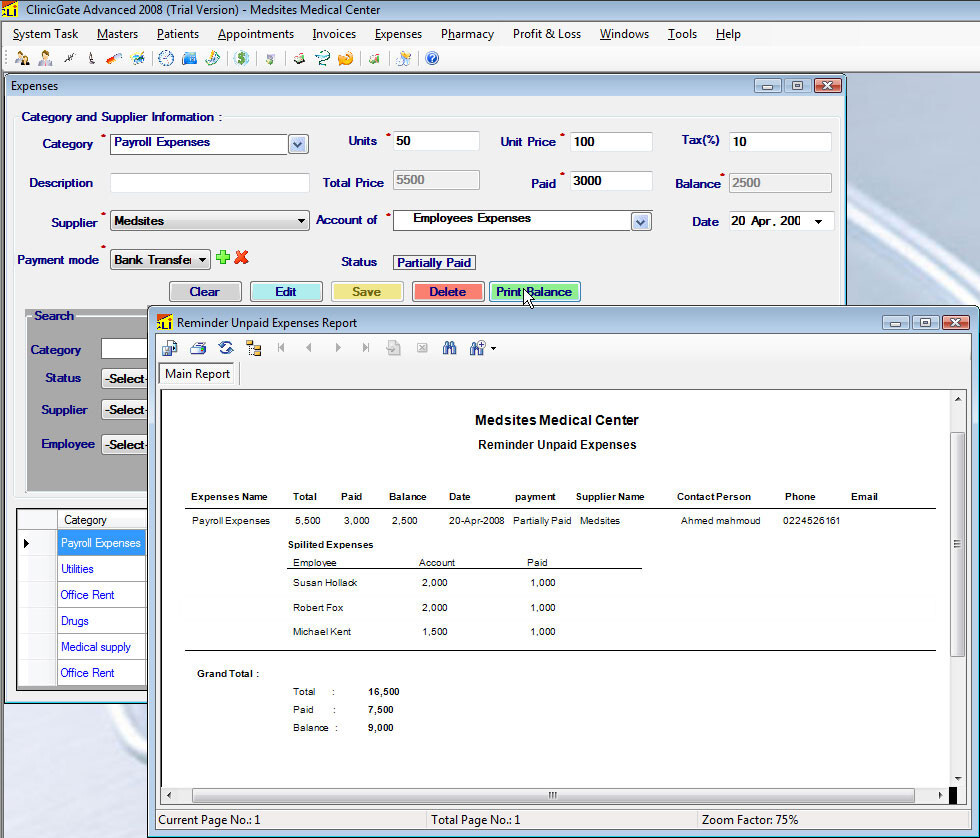 Medical Billing software - ClinicGate