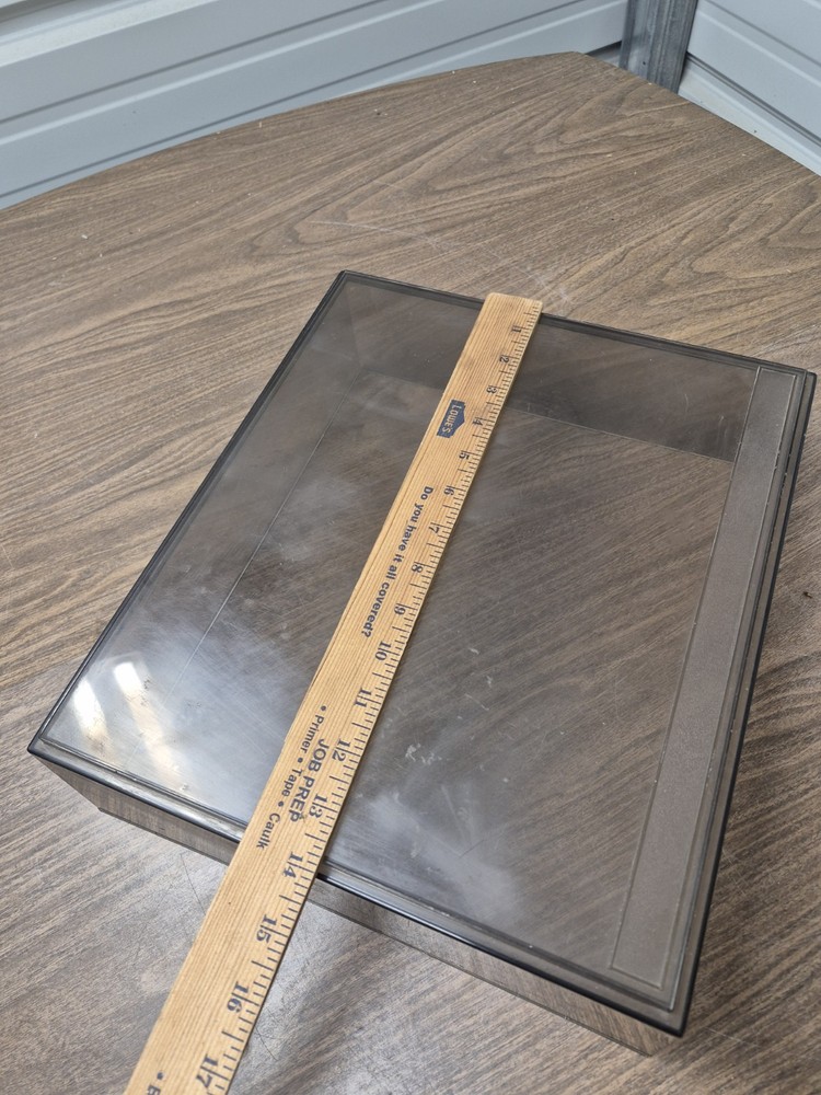 Vintage Turntable Dust Cover