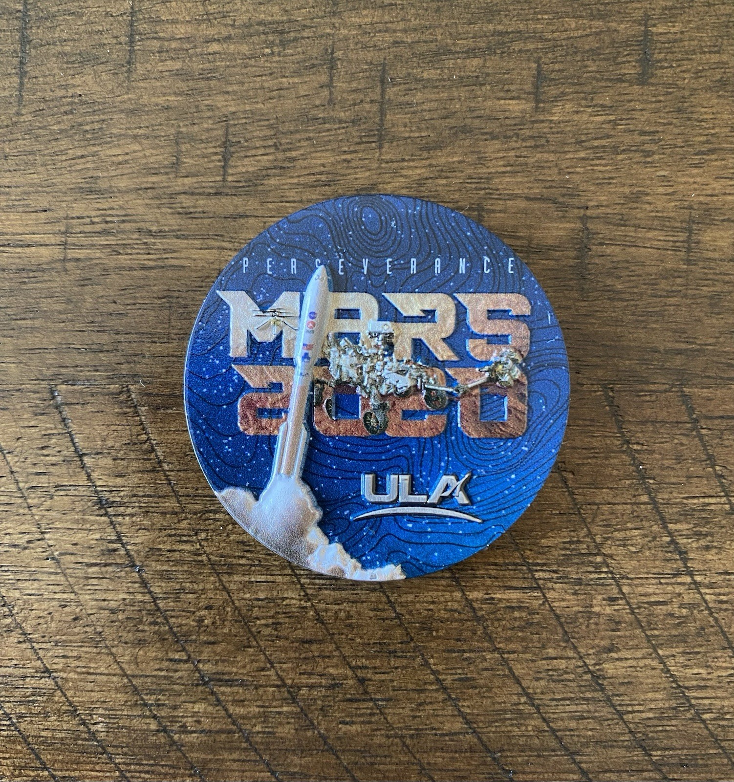ULA Atlas V Perseverance Rover Mars 2020 Mission Coin 7/30/2020