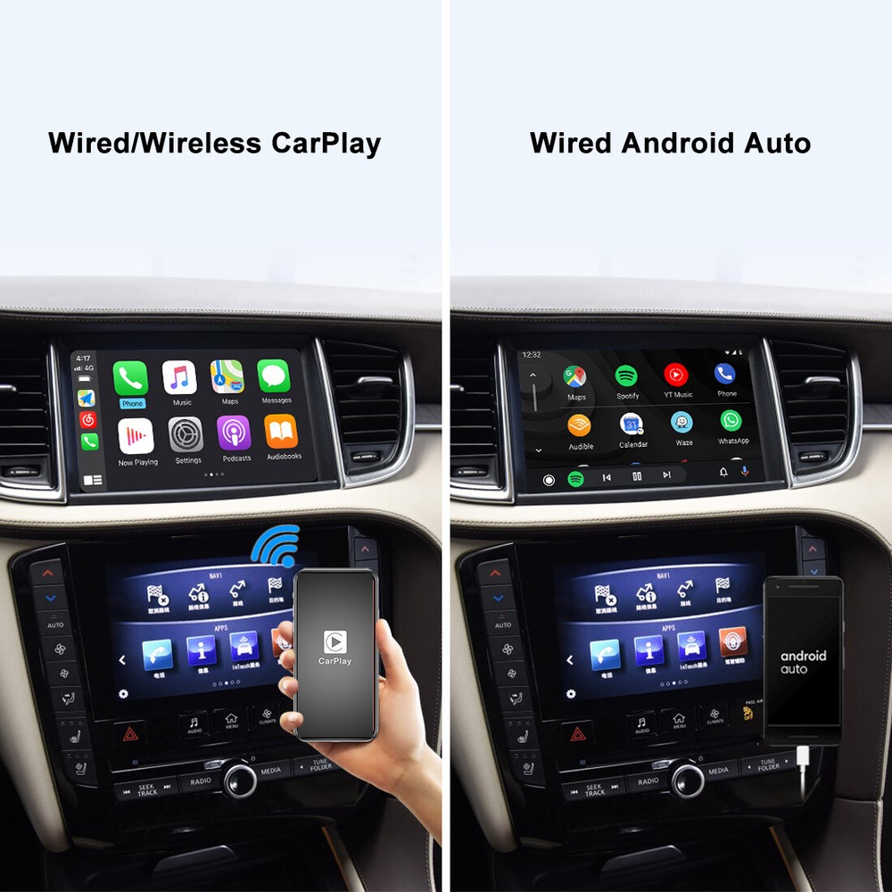 For Infiniti Carplay Android Auto Retrofit Decoder Q50 Q60 Interface 2015-2019
