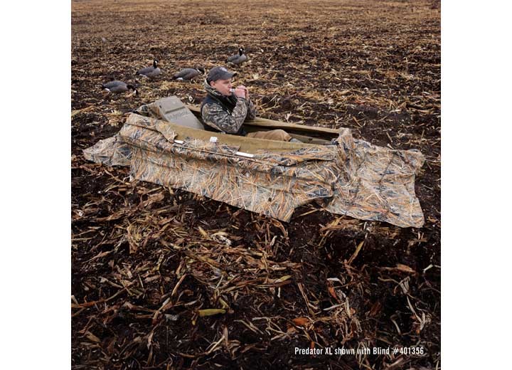 Beavertail Boats and Decoys 400249 Predator XL Pit Blind (Marsh Brown)