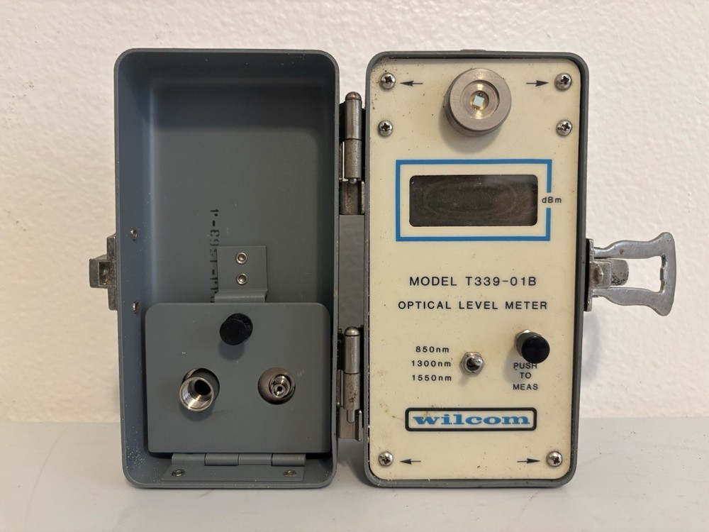 Wilcom Optical Level Meter T339-01B Untested
