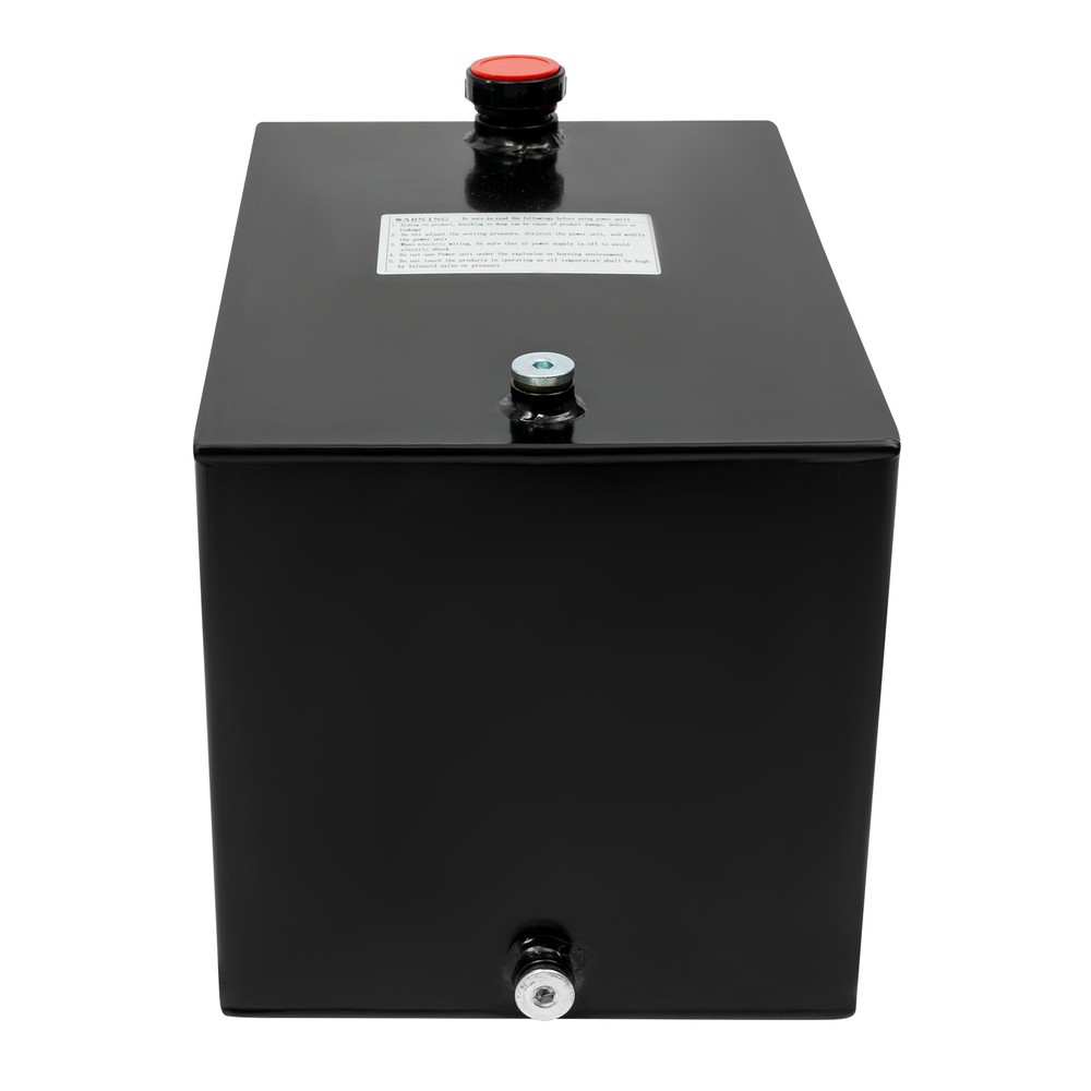 15qt Single Acting Hydraulic Pump 12V DC Dump Trailer Power Unit & Wired Control