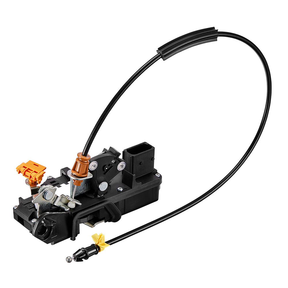 Door Lock Latch Actuator W/ Cable LH Left Driver Front For 10-14 Chevy Silverado