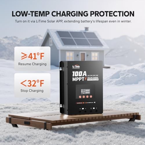 MPPT Solar Charge Controller (Bluetooth) - Solar Panel 48V100A MPPT Bluetooth