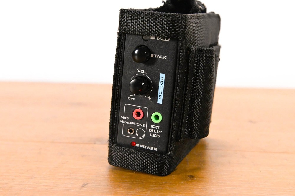 Datavideo ITC-100SL-A2 Wired Intercom Beltpack Slave Unit CG01JFU