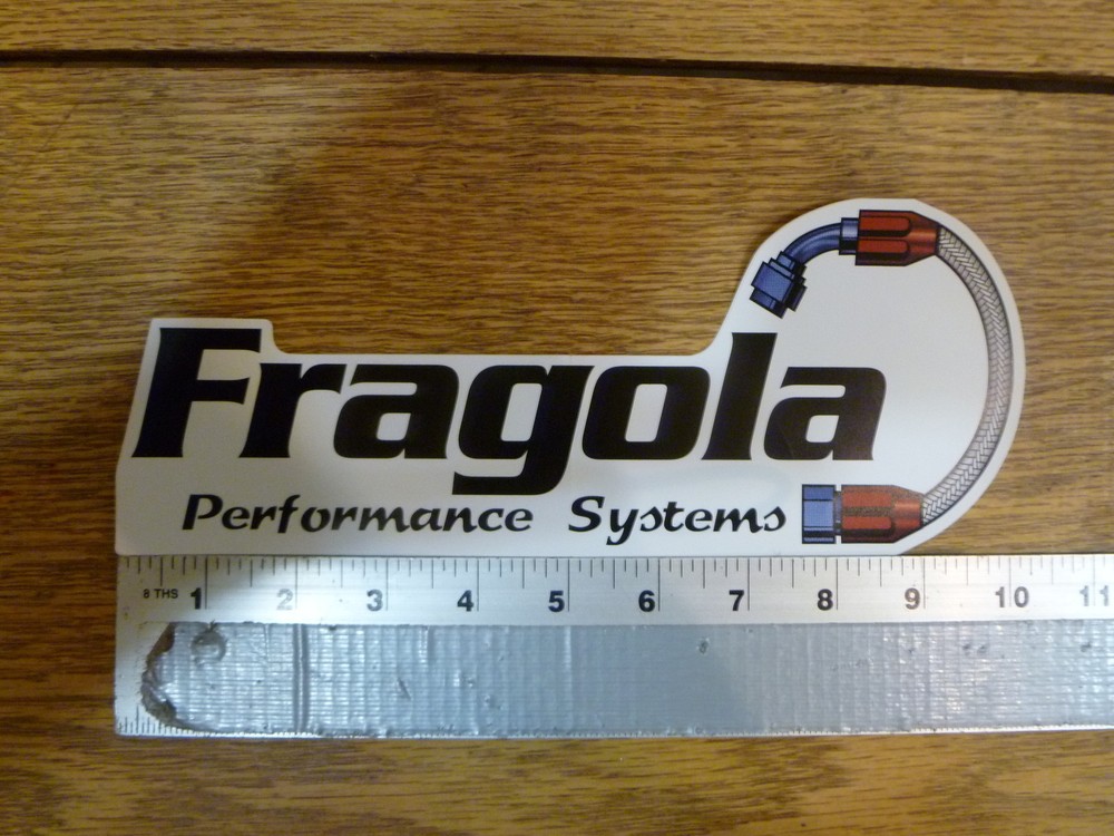 Fragola Performance Hoses Large Sticker Decal