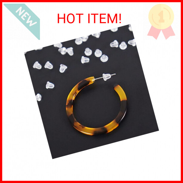 Earring Backs for Studs 200pcs Earring Back Soft Clear Ear Safety Back Pads Back