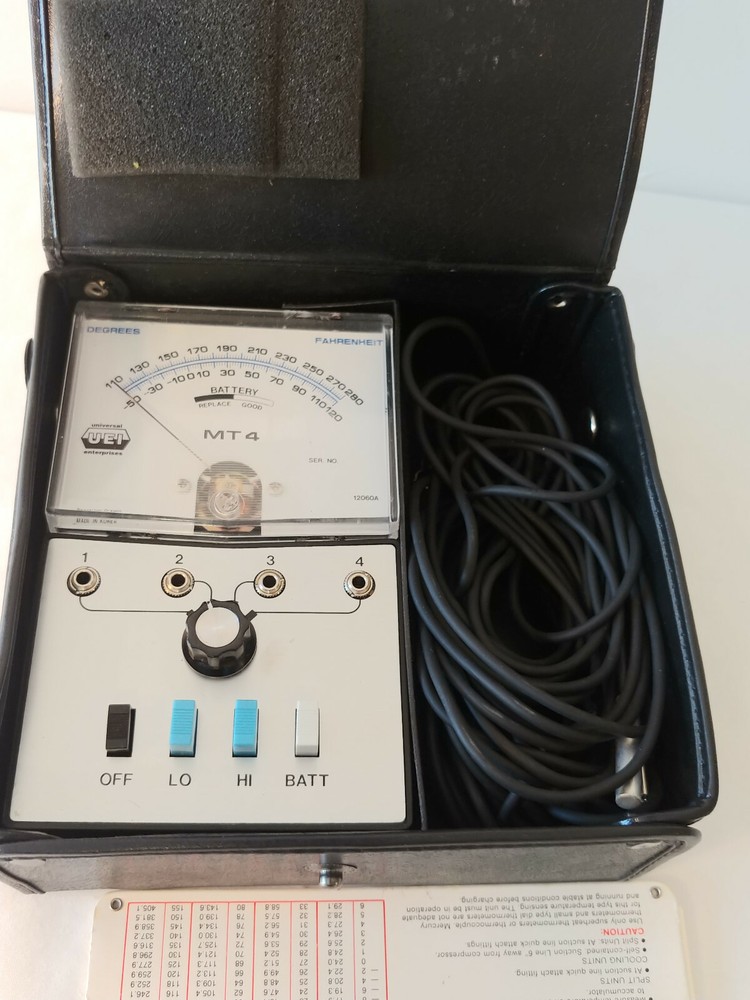 UEi  MT4 Analog 4 Input Thermometer