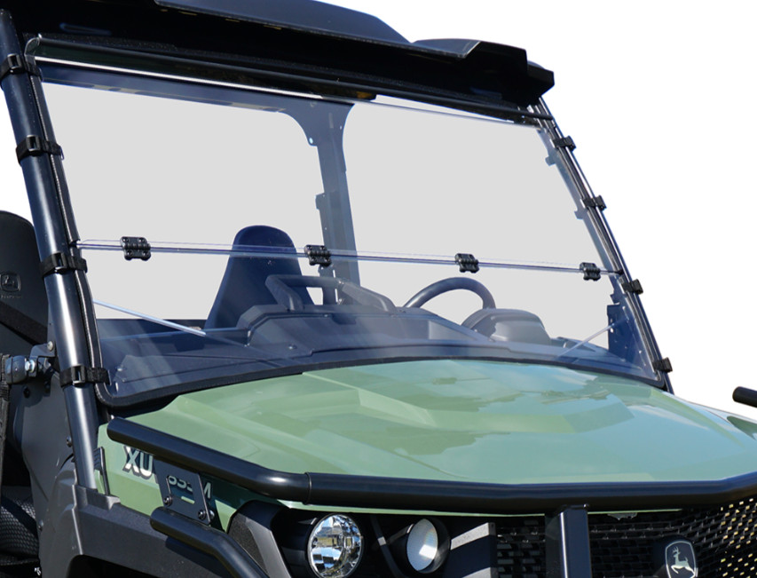 John Deere Gator 835/865 Scratch Resistant Folding Windshield