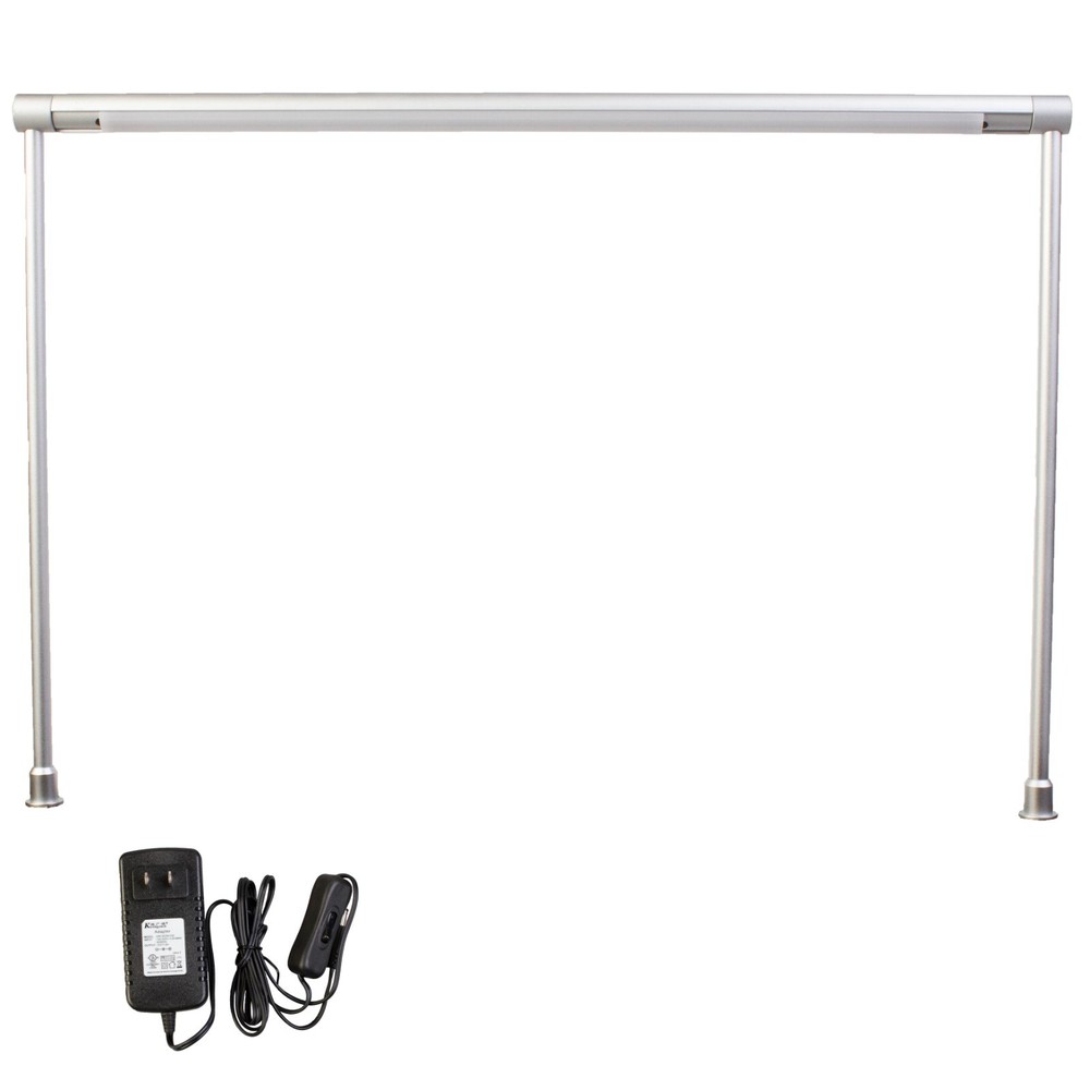 Horizontal showcase LED light 28" Standing pole light for display minor scratch