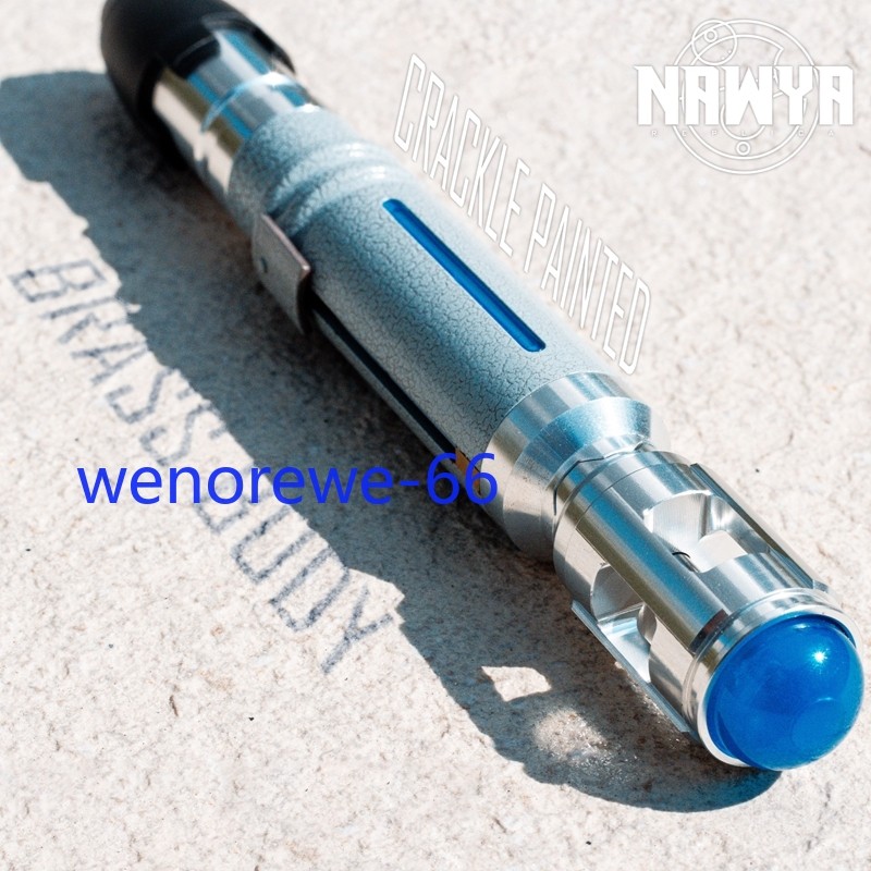 US Now!! NAWYA Doctor Who 10th Replica Metal LED Sonic Screwdriver Scalable Prop