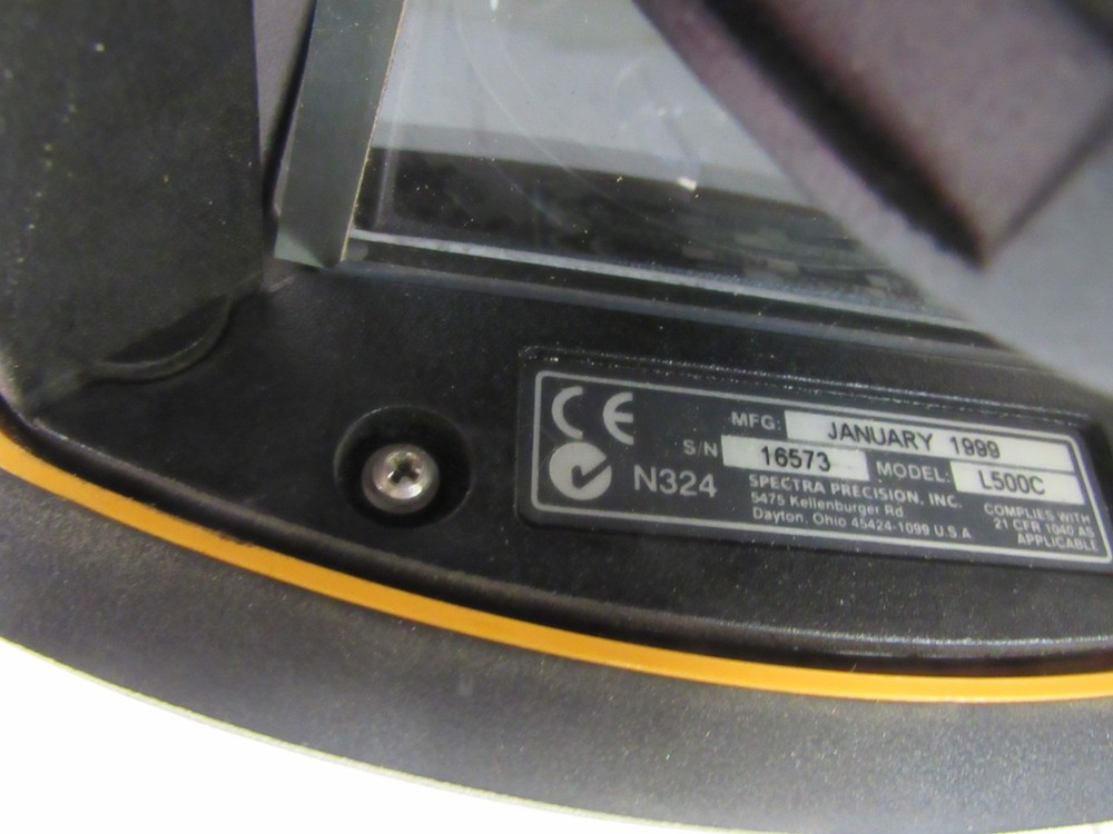 Spectra L500C Self-Leveling Precision Laser with Receiver