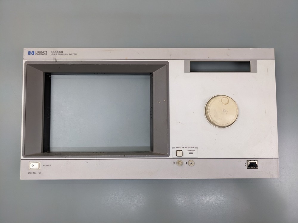 HP 16500B Front Panel + Touch Screen, Controls ~ Working