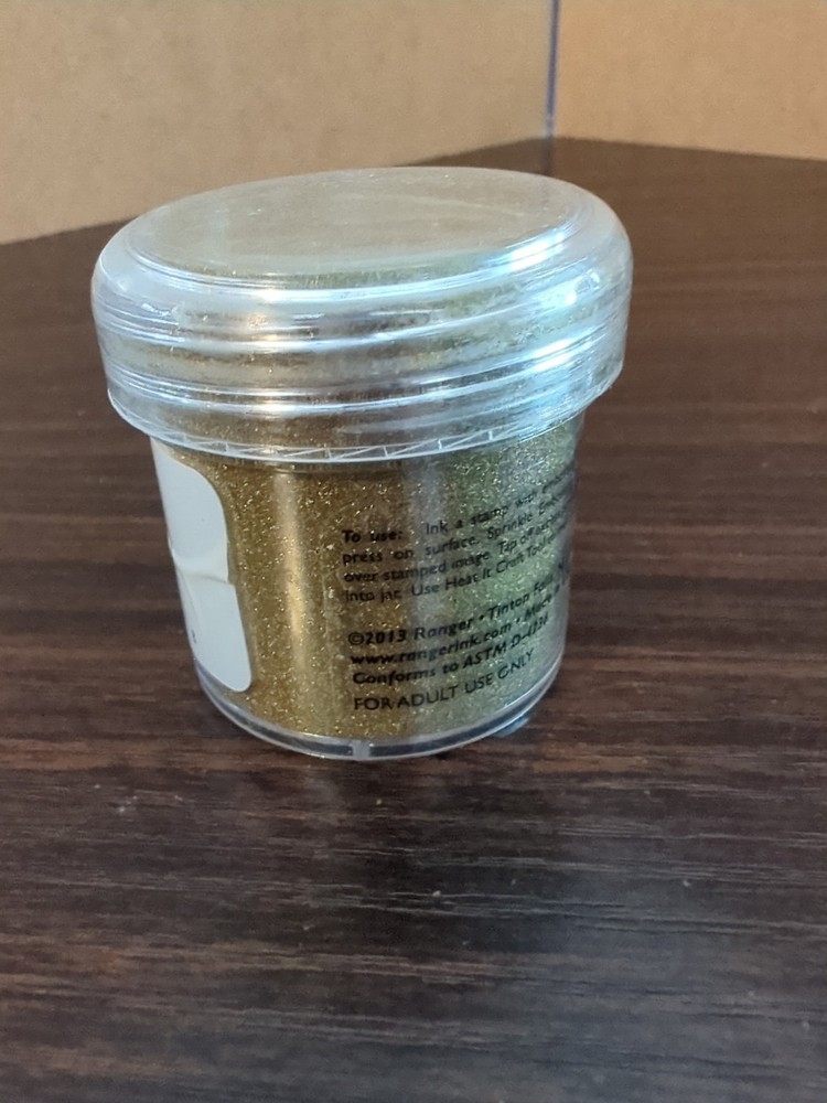 Embossing Powder Super Fine Gold