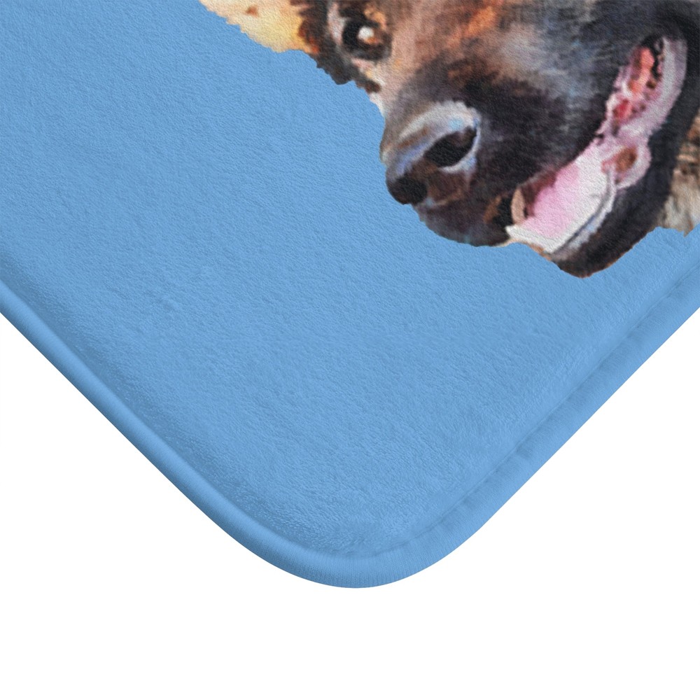 German Shepherd 'Hans' Bath Rug Mat -