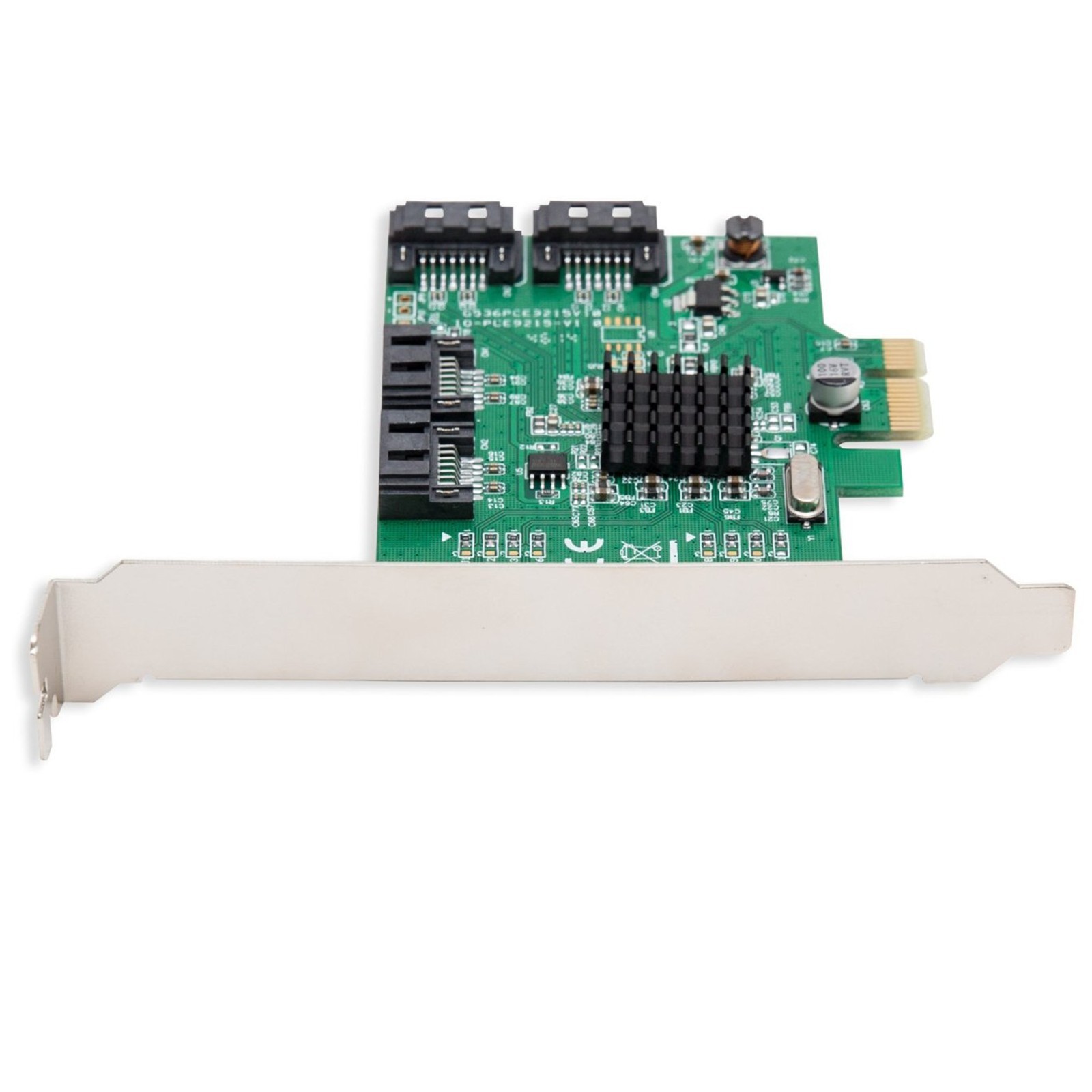 Open Box- 4 Port SATA III NON-RAID PCI-e 2.0 x1 Card