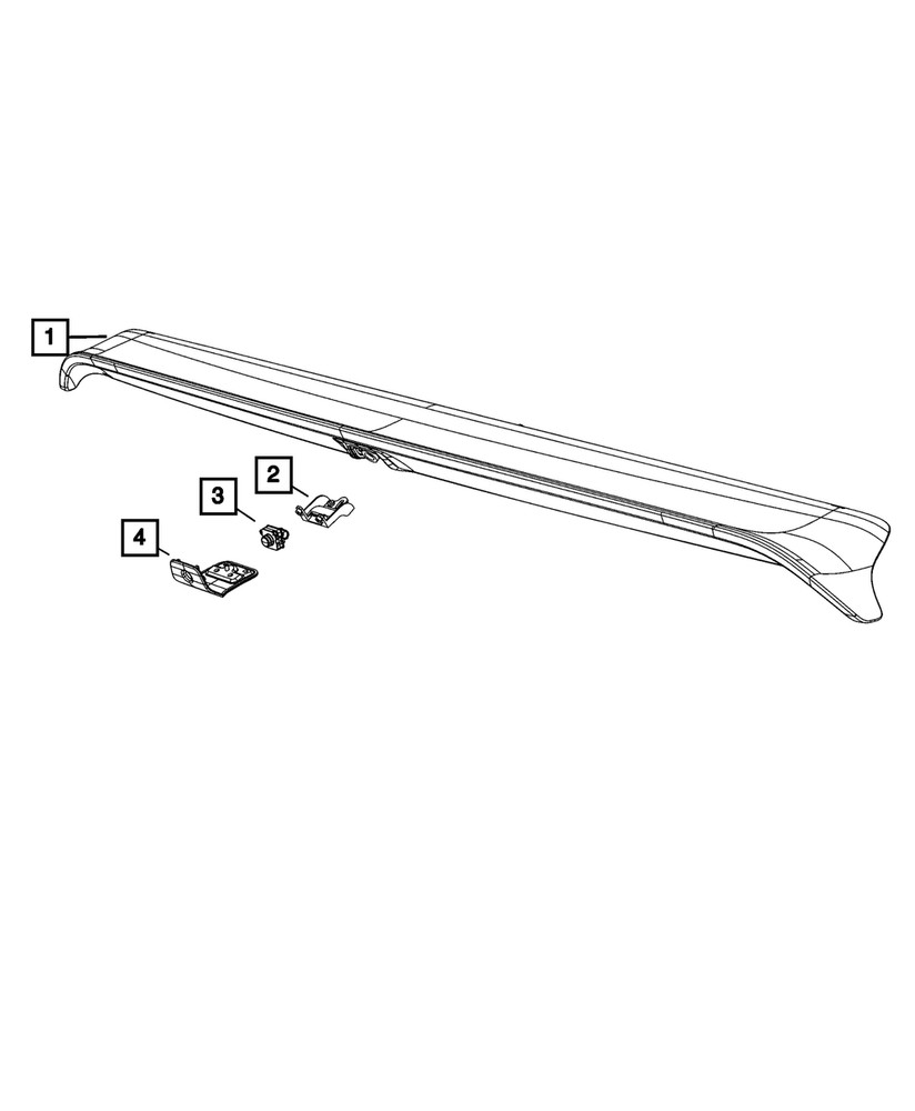 Genuine Mopar Camera Bracket 68418492AA