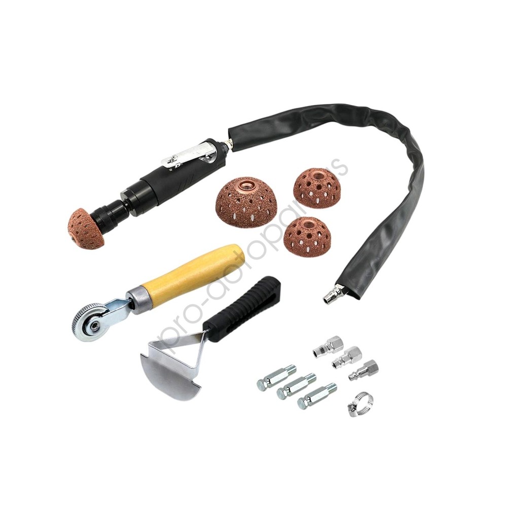 2500 RPM Buffer, Scraper, Roller & Long-Lasting Buffing Wheel