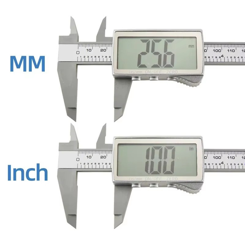 Digital Caliper Electronic Plastic Calipers Vernier Measuring Tools Carpentry