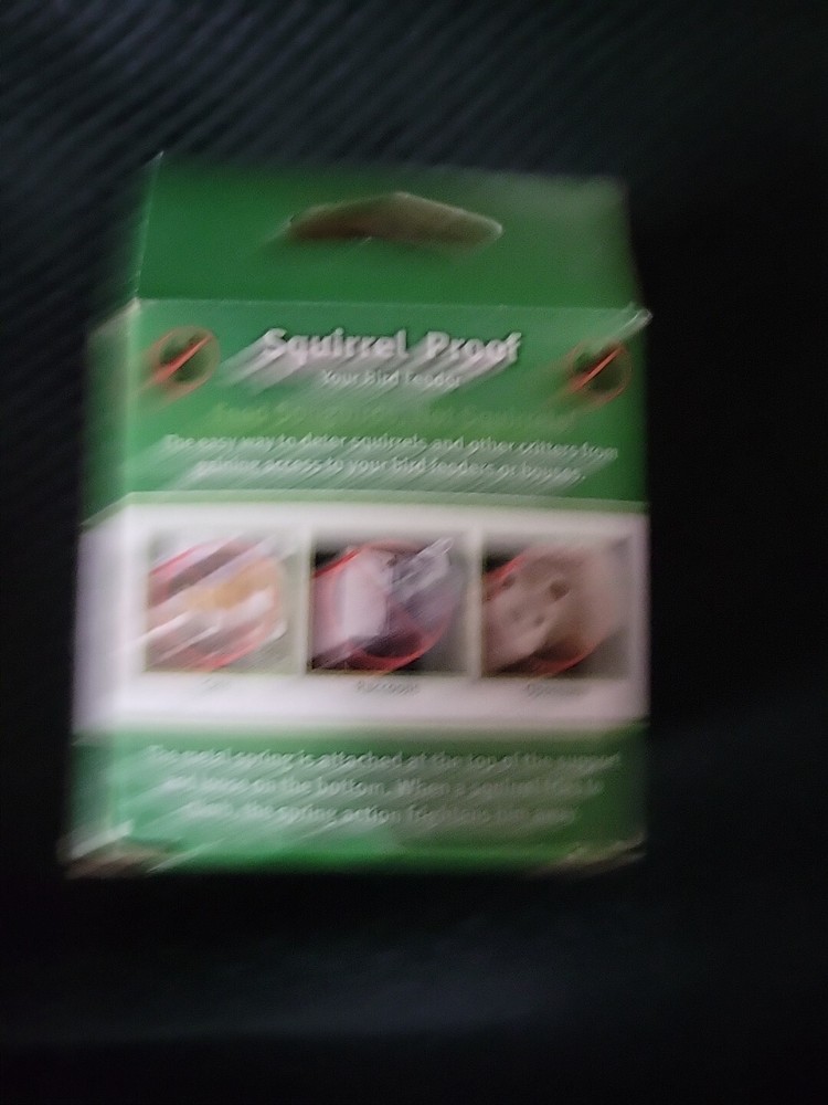 Squirrel Proof Spring Device