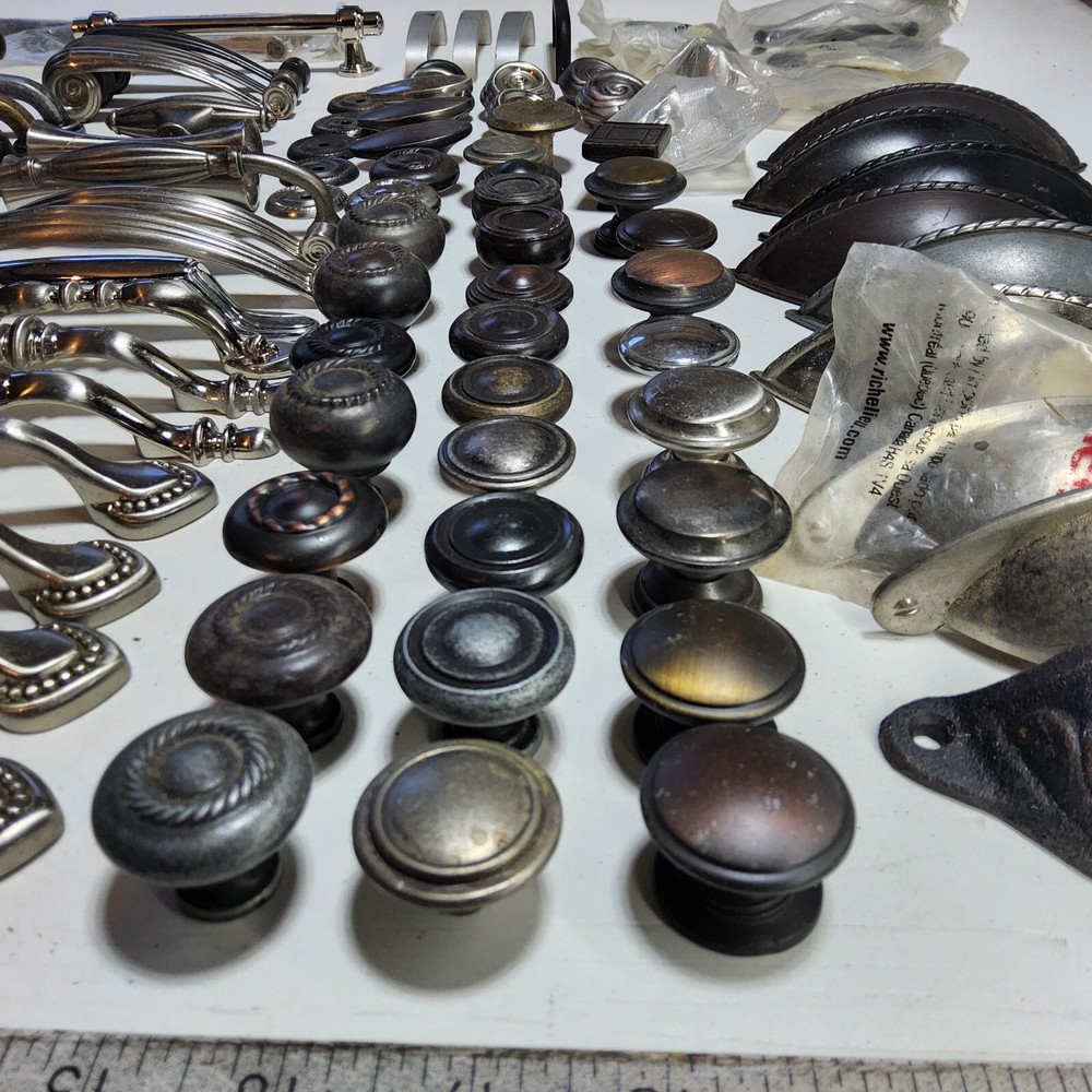110 Designer drawer pulls dealer samples hardware craft repurpose decor upcycle