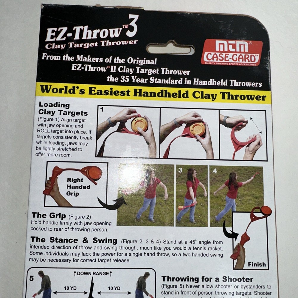 EZ-Throw 3 Clay Target Thrower - MTM Case Guard NEW