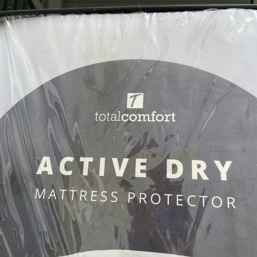 Mattress Protector Waterproof, White Quilted Full