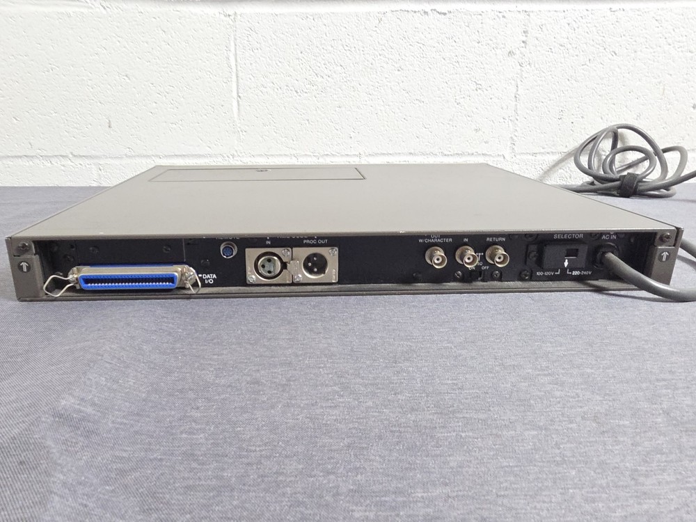 Sony BVG-1500 PS Rack Mounted Time Code Generator PAL Video Format