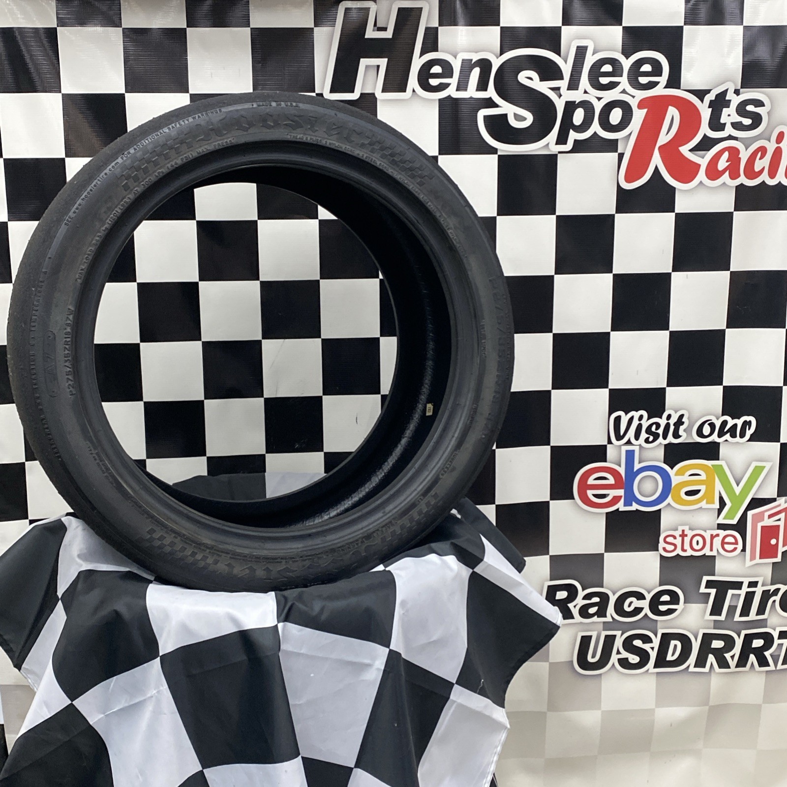 303-1 USDRRT HOOSIER DOT Road Race / Auto-X Tire. 275/35 ZR18 A7