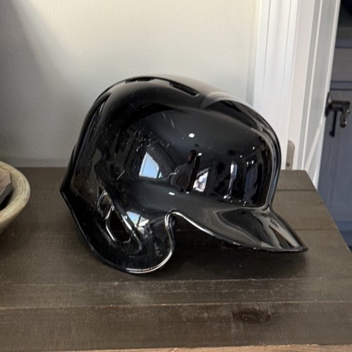 San Francisco Giants MLB Rawlings S100 Player Used Game Left Helmet Mens 7 3/4