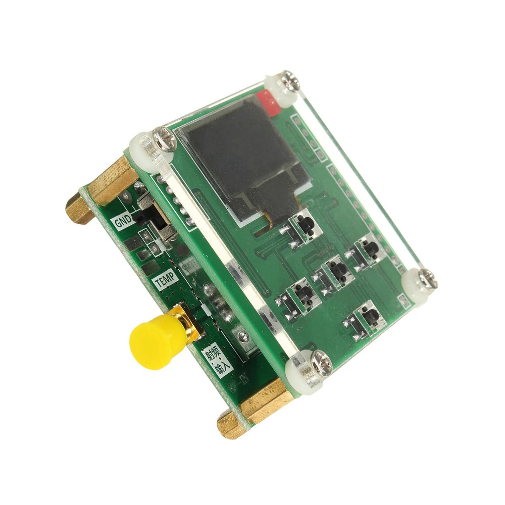 500MHz/3GHz/8GHz OLED RF Power Meter RF Attenuation Value Settable PC Sofware