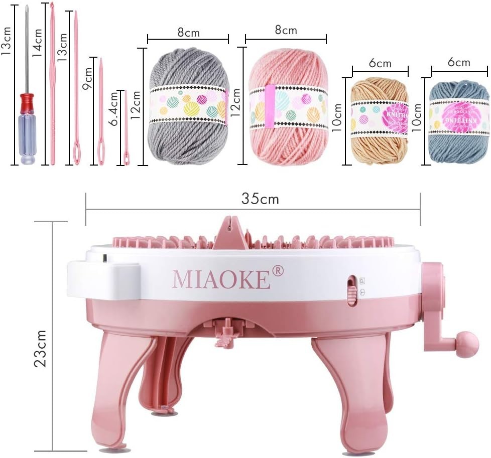 Efficient 48-Needle Knitting Machine – Ideal for Personalized Winter Gifts
