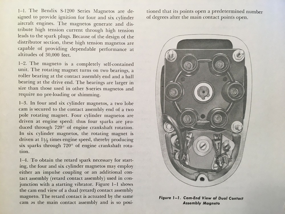 Bendix S-1200 High Tension Magnetos Overhaul Instructions