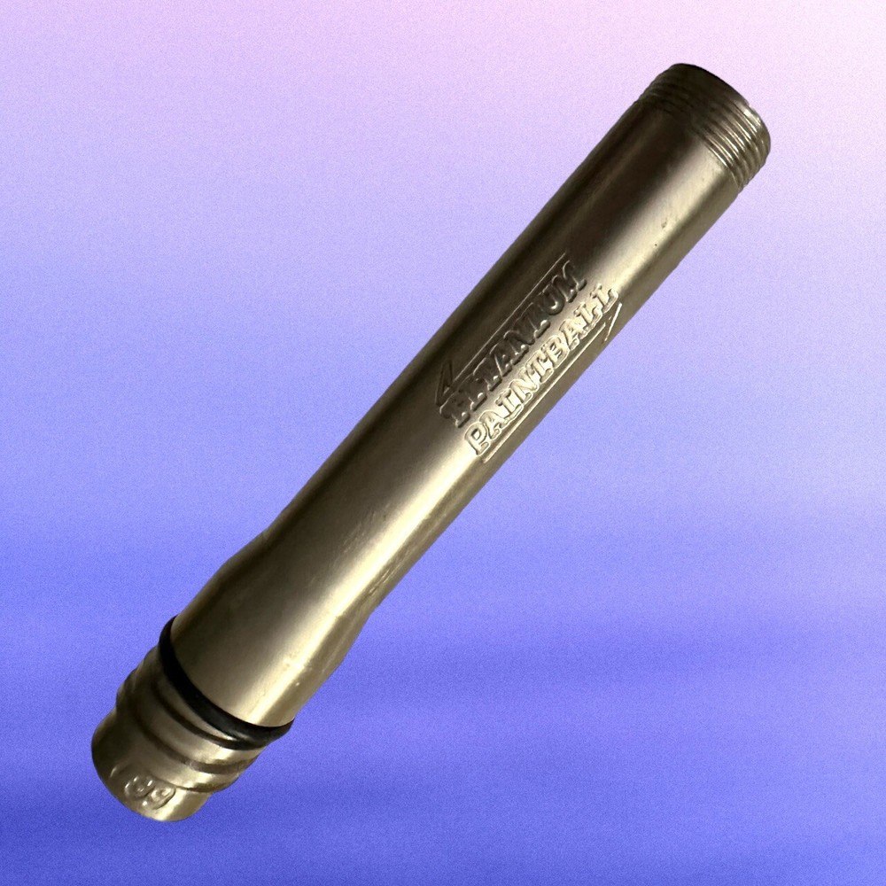Titanium Paintball Longbow Barrel Back .687 Tippmann 98 Old School