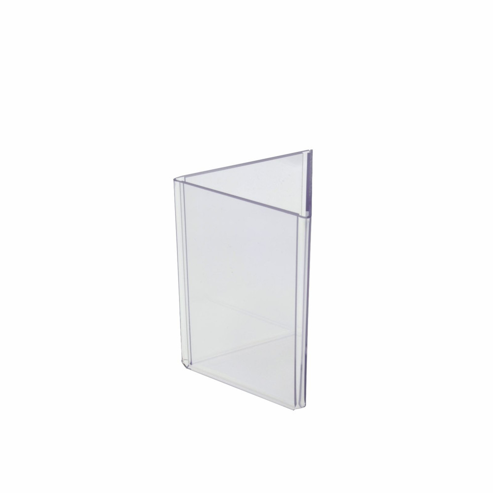 4"w x 6"h Multi Panel 3 Frame Menu Ad Holder Table Top Tent Restaurant Display