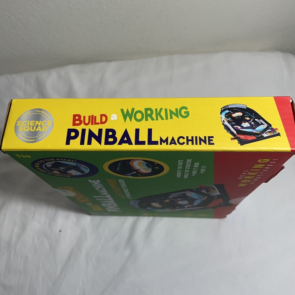 Build A Working Pinball Machine Science Squad